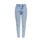 ONLY Kadın Jean Pantolon, Normal Bel, Light Blue Denim, 28-32