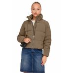 Only Kadın Kahverengi Mont M Beden ONLNEWDOLLY CORDUROY PUFF Modeli