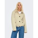 Only Kadın Kapüşonlu Baharlık Parka Ceket - 15342077 - Siyah