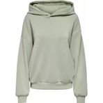 Only Kadın Kapüşonlu Basic Yeşil Sweatshirt - 15355809