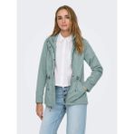 Only Kadın Kapüşonlu Canvas Parka Mavi Ceket - 15319876 - XL