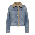 ONLY Kadın Kot Ceket, Medium Blue Denim, S Beden