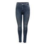 ONLY Kadın kot pantolon, Blue Black Denim, 28W / 30L