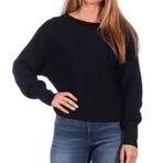 ONLY Kadın ONLADALINE L/S SHORT PULLO KNT NOOS Kazak, Black, XS