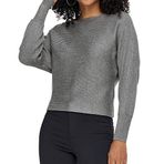 ONLY Kadın ONLADALINE L/S SHORT PULLO KNT NOOS Kazak, Medium Grey Melange, XS
