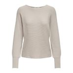 ONLY Kadın ONLADALINE L/S SHORT PULLO KNT NOOS Kazak, Pumice Stone, XS