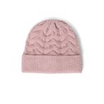 ONLY Kadın ONLANNA LIFE CABLE KNIT BEANIE CC Şapka, Rose Smoke, Tek Beden