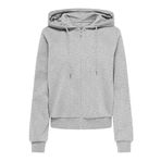 ONLY, Kadın, ONLBELLA L/S O-NECK CC SWT, Sweatshirt, Light Grey Melange, M