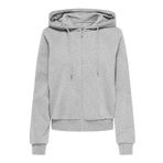 ONLY, Kadın, ONLBELLA L/S O-NECK CC SWT, Sweatshirt, Light Grey Melange, XS