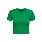 ONLY Kadın ONLBETTY S/S O-NECK SHORT TOP CC JRS Tişört Yeşil M