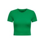 ONLY Kadın ONLBETTY S/S O-NECK SHORT TOP CC JRS Tişört Yeşil S
