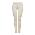 ONLY Kadın Onlblush Mid Sk ANK Raw Bb Dot pantolon ekrü S/"32