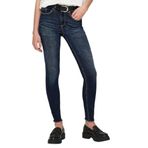 ONLY, Kadın, ONLBLUSH MID SK ANKLE RW DNM DOT245 NOOS, Jean Pantolon, Dark Blue Denim, S
