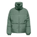 ONLY Kadın ONLCALLIE PUFFER JACKET CC OTW Ceket, Yeşil, L