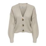 ONLY Kadın ONLCAROL NICE L/S CARDIGAN KNT NOOS Kazak, Bej, L