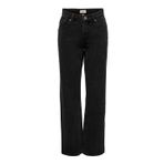 ONLY Kadın ONLDAD REG STRAIGHT DNM ADD726 Jean, Siyah, 28/34