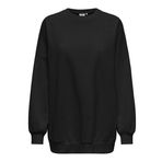 ONLY Kadın Onldaze L/S büyük beden O-Neck SWT sweatshirt, Siyah, M