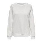 ONLY, Kadın, ONLDAZE L/S O-NECK CC SWT NOOS, Sweatshirt, Light Grey Melange, M