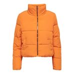ONLY Kadın ONLDOLLY SHORT PUFFER JACKET OTW NOOS Dış Giyim, Turuncu, XS