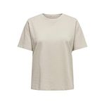 ONLY, Kadın, ONLELISE S/S V-NECK TOP JRS, Bluz, Turuncu, XS
