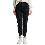 ONLY Kadın ONLEMILY HW STR CRP ANK RW MAE034 NOOS Jean, Siyah Denim, 25/30
