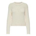 ONLY Kadın Onlemira L/S O-Neck KNT kazak, ekrü, M