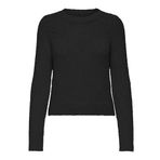 ONLY Kadın Onlemira L/S O-Neck KNT kazak, Siyah, L