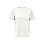 Only Kadın Onlfree Bisiklet Yaka Kısa Kollu T-Shirt 15290959 Ekru S