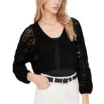 ONLY, Kadın, ONLGEENA XO L/S PULLOVER KNT NOOS, Örme Hırka, Siyah,L