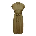 ONLY Kadın Onlhannover S/S Shirt Dress Noos Wvn Elbise, Cub, 36