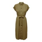 ONLY Kadın Onlhannover S/S Shirt Dress Noos Wvn Elbise, Cub, 38