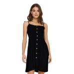 ONLY, Kadın, ONLHANNOVER S/S SHIRT DRESS NOOS WVN, Elbise, Siyah, 34