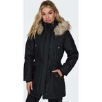 Only Kadın Onlırıs Kapüşonlu Parka 15304625 Siyah