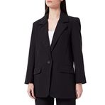 ONLY Kadın ONLLANA-BERRY L/S OVS BLAZER TLR NOOS Ceket, Siyah, 38