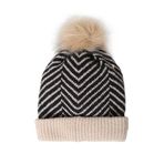 ONLY Kadın ONLLAURETTA LIFE KNIT BEANIE CC Bere, Koyu Krem, Tek Beden