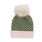 ONLY Kadın ONLLAURETTA LIFE KNIT BEANIE CC Bere, Koyu Yeşil, Tek Beden