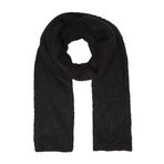 ONLY Kadın ONLLIMA KNIT LONG SCARF ACC NOOS Şal, Black, Tek Beden