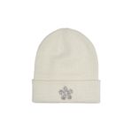 ONLY Kadın ONLLIV LIFE CHRISTMAS SNOWF BEANIE ACC Şapka, Kırık Beyaz, ONE SIZE