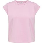 Only Kadın Onllucıa Bisiklet Yaka Kolsuz T-Shirt 15346670 Pembe - XL