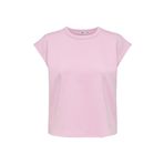 Only Kadın Onllucıa Bisiklet Yaka Kolsuz T-Shirt 15346670 Pembe