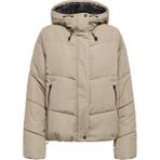 Only Kadın Onlmaggı Kapüşonlu Şişme Mont 15349123 Vizon
