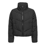 ONLY, Kadın, ONLMAGGI LIFE SOLID PUFFER CC OTW, Mont Ceket, Siyah, L