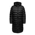 ONLY Kadın ONLMELODY OVERSIZE QUILT COAT CC OTW Mont, Siyah, S