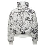 ONLY Kadın ONLMIA SHORT AOP PUFFER CC OTW Dış Giyim, Parlak Beyaz, XS