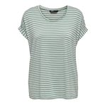 ONLY Kadın Onlmoster Stripe S/S O-Neck Top JRS Noos T-Shirt Jadeite XL