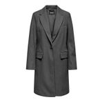 ONLY Kadın ONLNANCY LIFE COAT CC OTW Dış Giyim, Koyu Gri Melanj, M