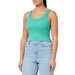 ONLY Kadın Onlnessa S/L Kısa Üst JRS Yelek, deniz yeşil, M