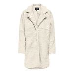 ONLY Kadın ONLNEWAURELIA SHERPA COAT CC OTW Dış Giyim, Kırık Beyaz, M