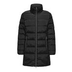 ONLY Kadın Onlnewlina Puffer Zip Coat OTW Kta Kapitone Ceket, Siyah, S