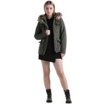 ONLY Kadın ONLNEWSTARLINE AW PARKA CC OTW Parka, Koyu Yeşil, S